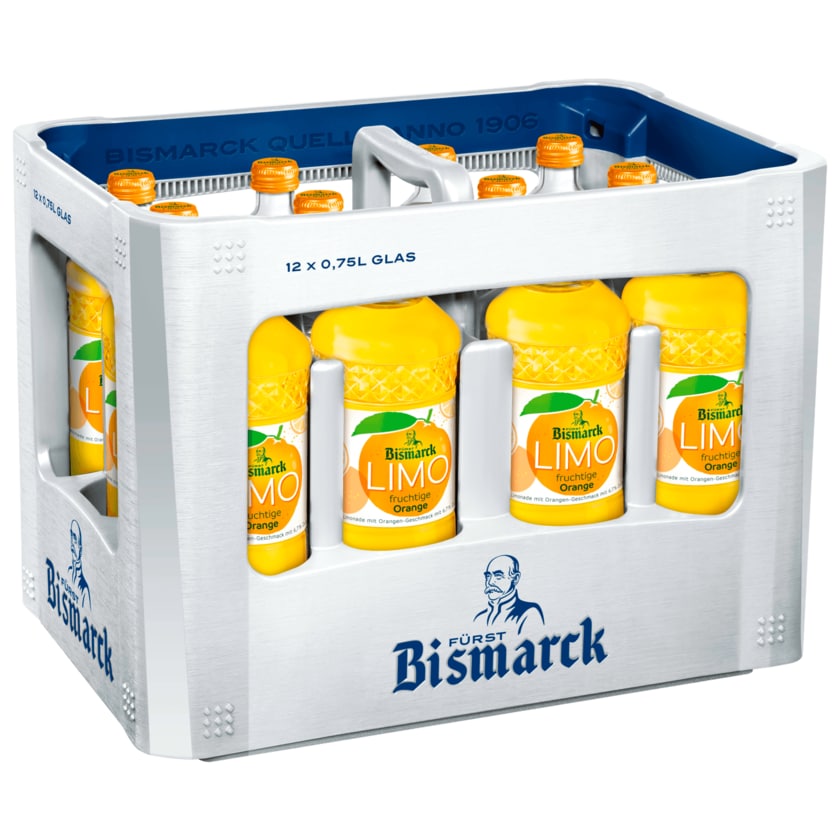 Fürst Bismarck Limo Orange 12x0,75l